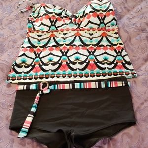 2pc Tankini Swim Suit 12